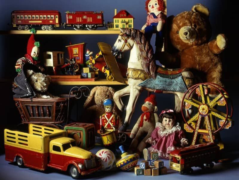 Collection Of Antique Toys